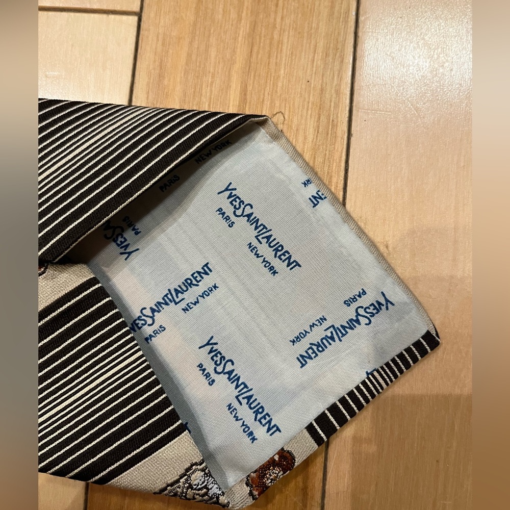 Yves Saint Laurent tie vintage - Picture 2 of 5